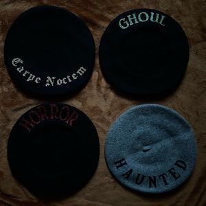 4 Witchwood Gothic Berets